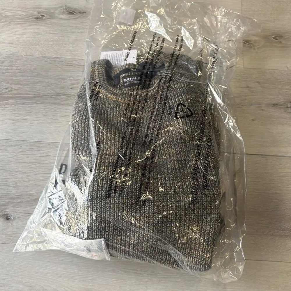Buffalo David Bitton Men's Sweater army Green size large‎ NWT in packaging